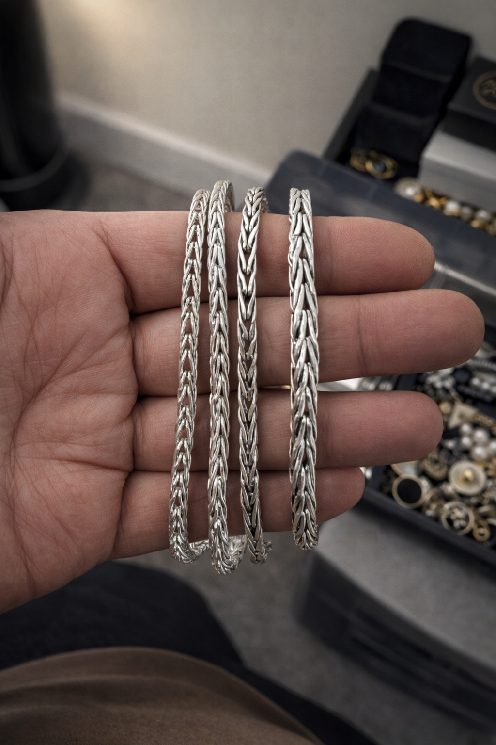 Foxtail bracelet